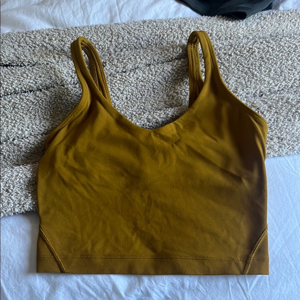 Align Mustard Yellow Tank Top